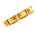 SeidenGang Diamond 18 Karat Yellow Gold Rectangular Link Estate Bracelet