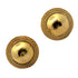 Ilias LaLaounis 22 Karat Yellow Gold Hammered Button Earrings