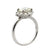 2.27 Round Brilliant Cut Diamond 14K White Gold Engagement Ring GIA Certified