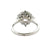 2.27 Round Brilliant Cut Diamond 14K White Gold Engagement Ring GIA Certified