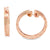 Rose Gold BVLGARI B-Zero 18 Karat Rose Gold Hoop Earrings