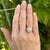 2.27 Round Brilliant Cut Diamond 14K White Gold Engagement Ring GIA Certified