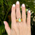 GURHAN 24 Karat Yellow Gold Prism Opal Bezel Set Modern Ring