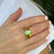 GURHAN 24 Karat Yellow Gold Prism Opal Bezel Set Modern Ring