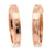 Rose Gold BVLGARI B-Zero 18 Karat Rose Gold Hoop Earrings