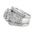 1.08 -Carat Emerald Cut Diamond Engagement Bridal Set  Ring GIA Certified I/VS2