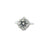 2.27 Round Brilliant Cut Diamond 14K White Gold Engagement Ring GIA Certified