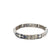 Art Deco Old European Cut Diamond Sapphire Platinum Line Bracelet