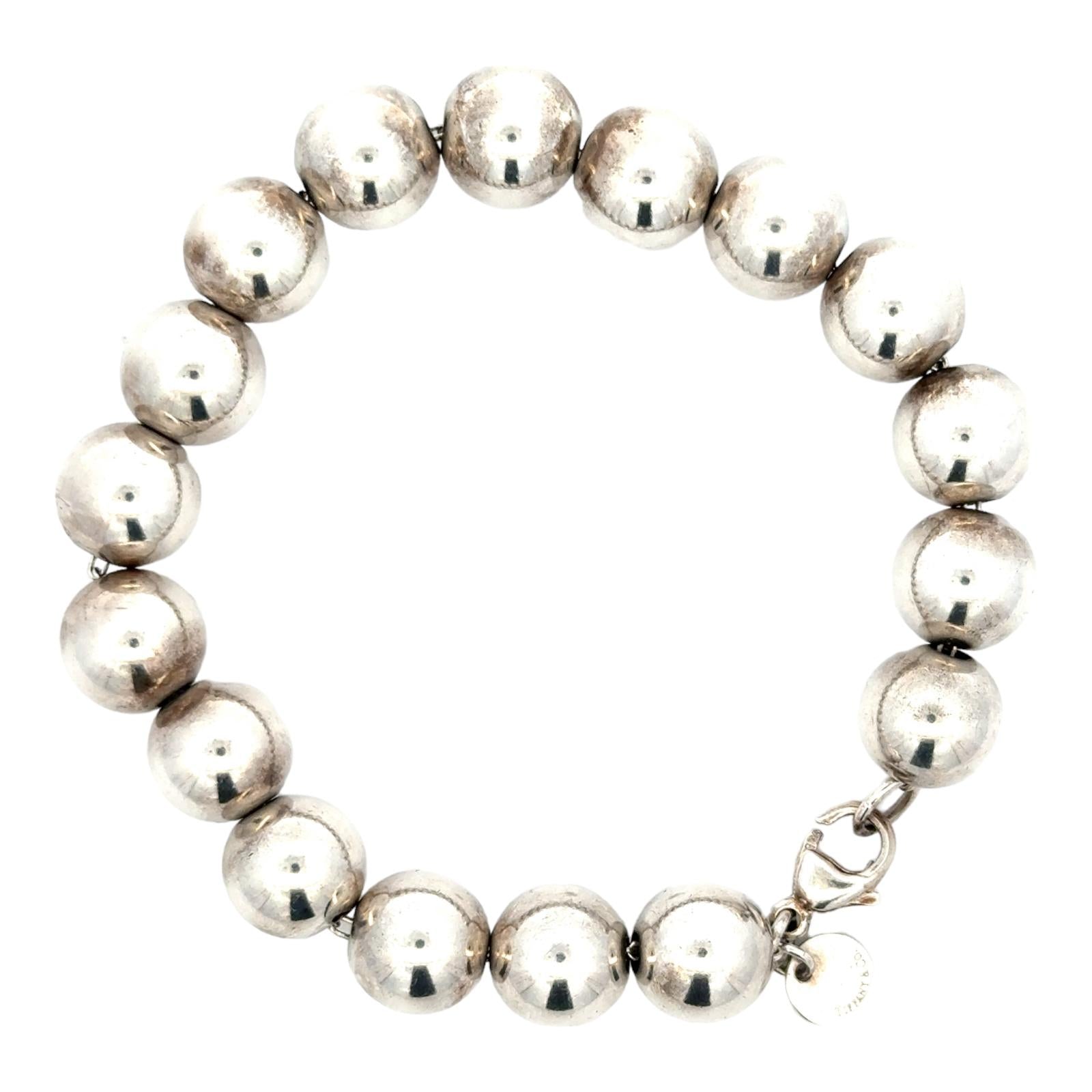 Return To Tiffany™ Heart Tag Bead Bracelet In Silver from Tiffany & Co on  21 Buttons